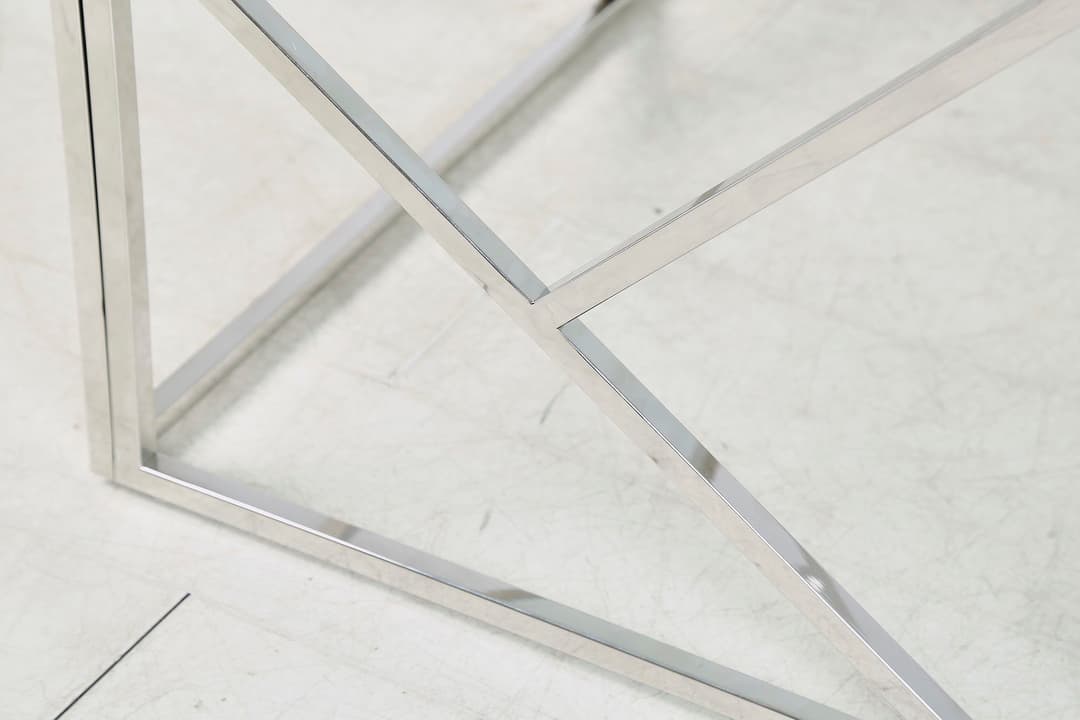 SalesFever Glastisch | Silber