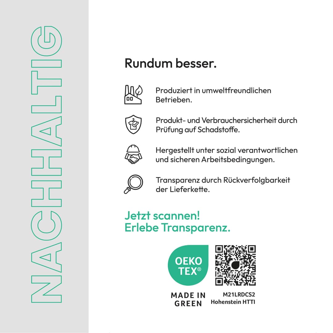Schiesser Wendebettwäsche Doubleface | Türkis