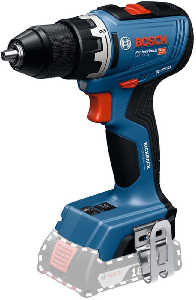 Bosch Professional Akku-Bohrschrauber »GSR 18V-65« | Blau