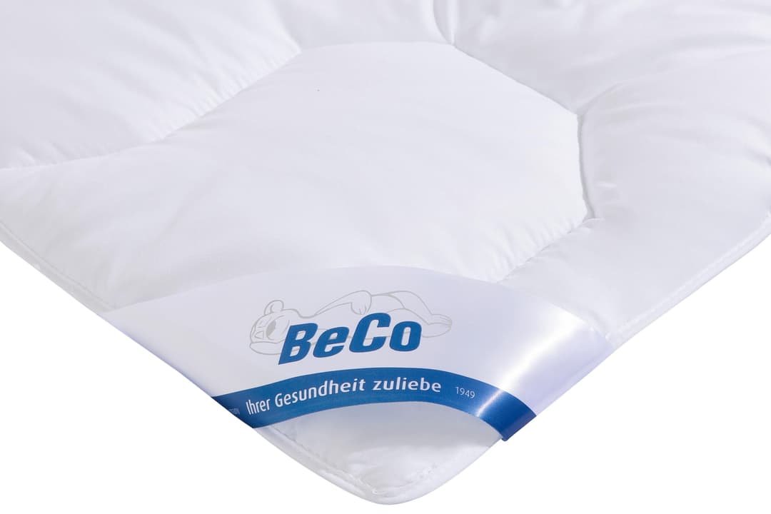 Beco Kunstfaserbettdecke Gregor | Weiß