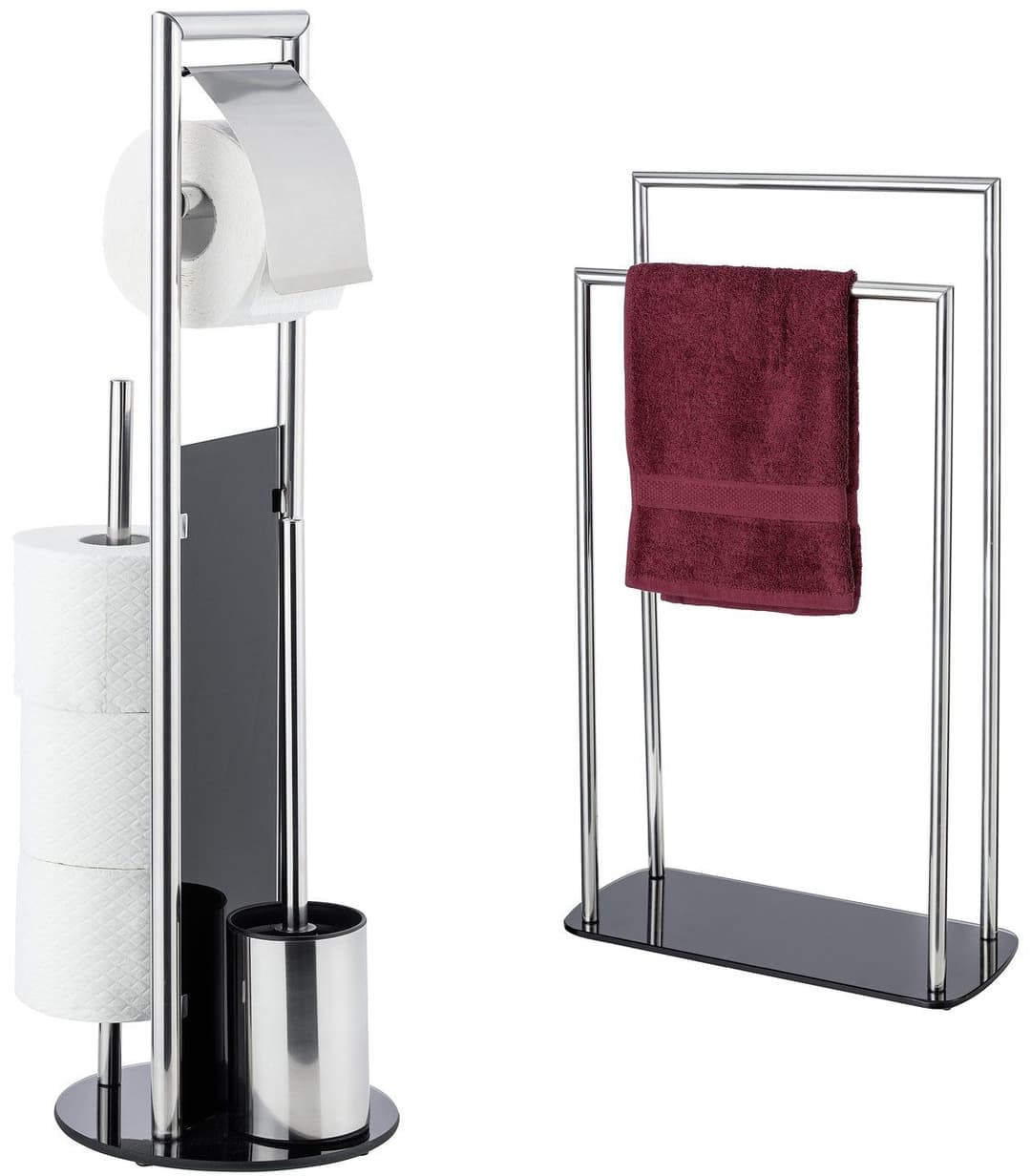 WENKO WC-Garnitur Ravina | Silber
