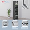 FMD Mehrzweckschrank Inca 1 | Weiß 3
