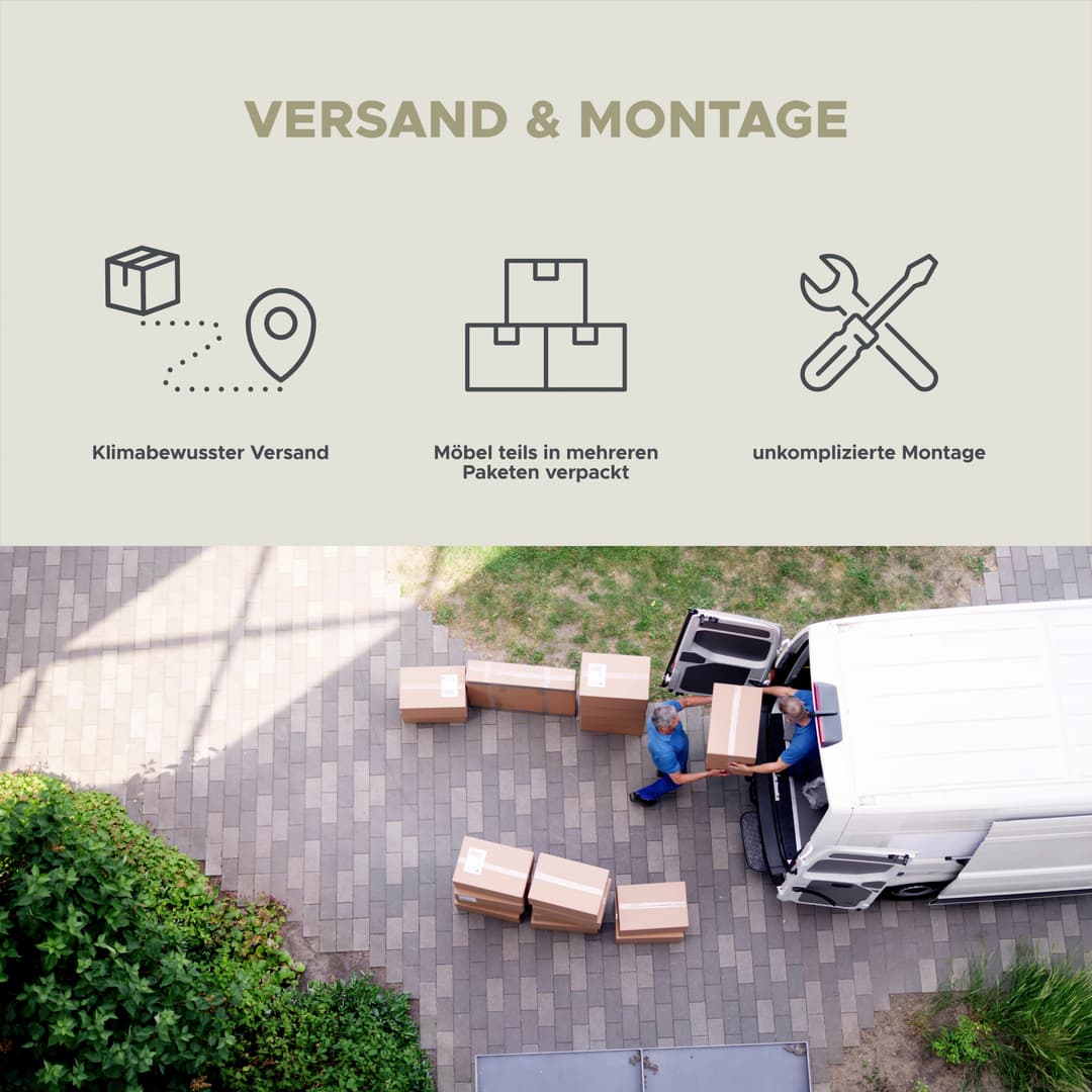 Home affaire Esstisch Motus | Grau