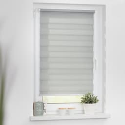 Doppelrollo Duo Rollo Klemmfix | Grau