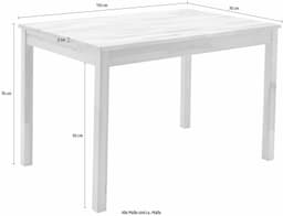 MCA living Esstisch Alfons | Braun