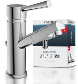 Schütte Cornwall Waschtischarmatur | Silber