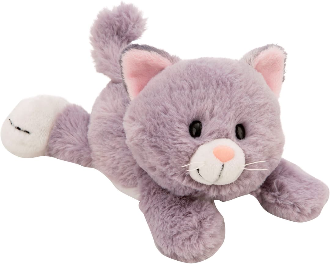 Nici Kuscheltier Homies GREEN, Katze grau 20 cm liegend | Grau