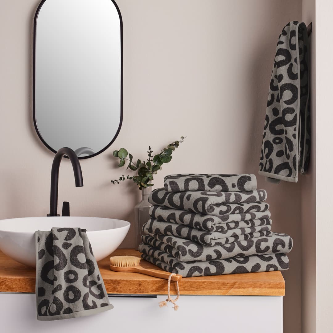 OTTO home Handtuch Set Anna | Grau