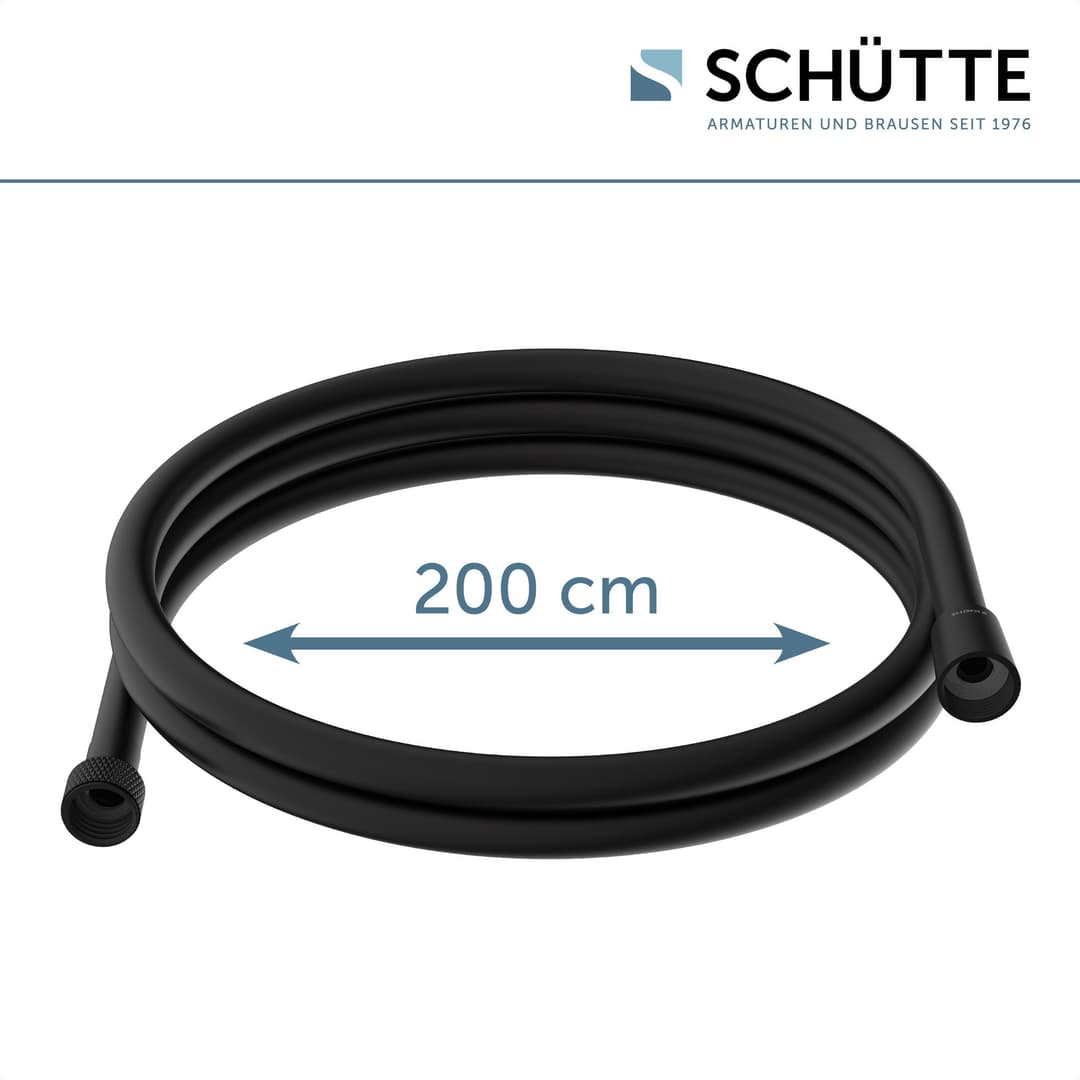 Schütte Brauseschlauch | Schwarz