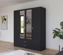 rauch Kleiderschrank GAMMA | Grau 3