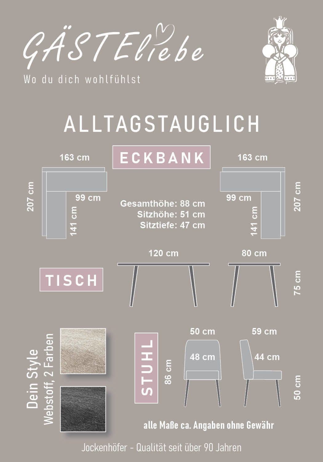 OTTO home Eckbankgruppe Melvin | Schwarz