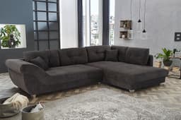 Jockenhöfer Gruppe Ecksofa Siena | Grau