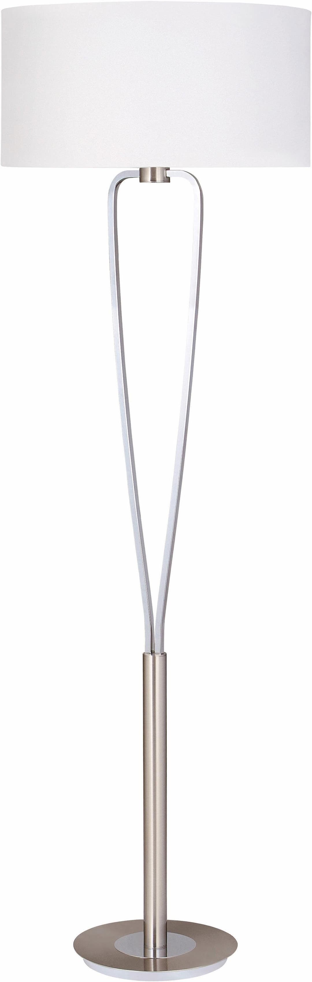 TRIO Leuchten Stehlampe Paris II | Silber
