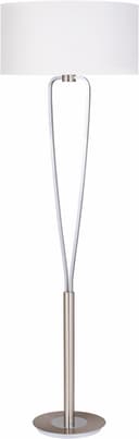TRIO Leuchten Stehlampe Paris II | Silber 2