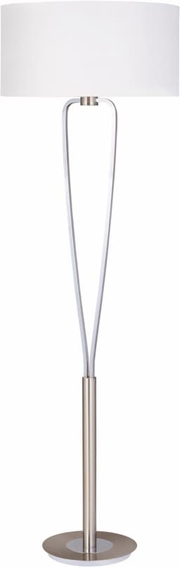 TRIO Leuchten Stehlampe Paris II | Silber