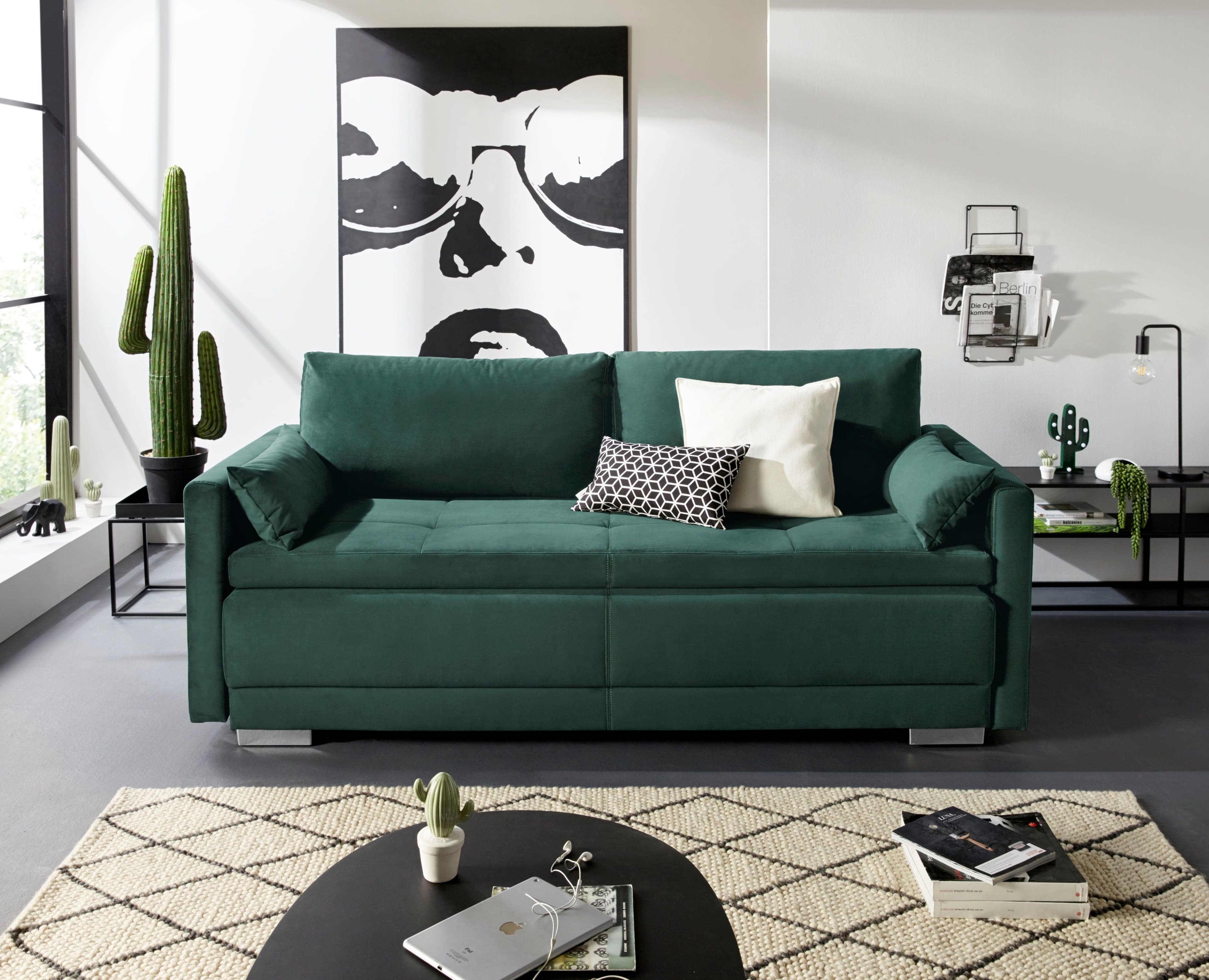 OTTO home Schlafsofa Berlin | Grün
