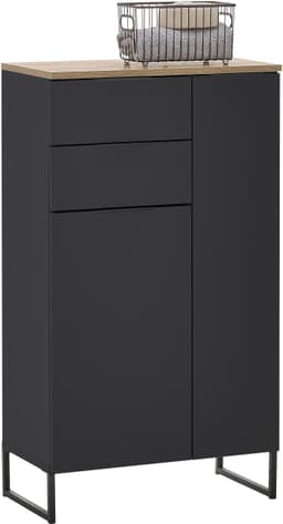BASIC by Balculina Midischrank Denver | Schwarz