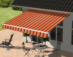 KONIFERA Gelenkarmmarkise Almuñécar | Orange