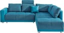 Jockenhöfer Gruppe Ecksofa Orlando L-Form | Türkis 2