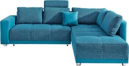 Jockenhöfer Gruppe Ecksofa Orlando L-Form | Türkis