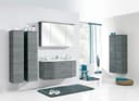 Saphir Quickset Midischrank | Grau 3