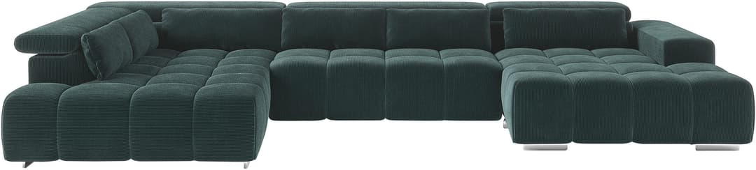 COTTA Wohnlandschaft Orion U-Form | Grün