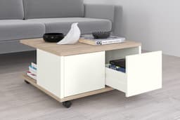 FMD Couchtisch Twin | Holztöne