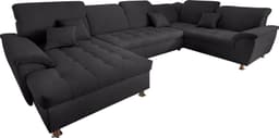 DOMO collection Wohnlandschaft Franzi | Grau
