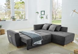 Jockenhöfer Gruppe Ecksofa Luzern L-Form | Grau