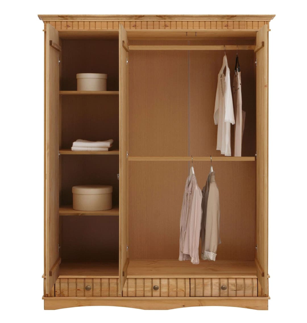 OTTO home Kleiderschrank Teresa | Holztöne