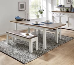 Innostyle Esstisch Jasmin | Weiß