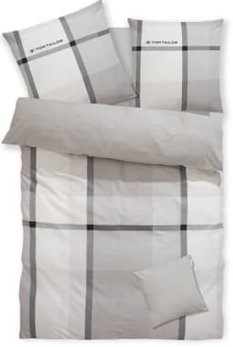 TOM TAILOR HOME Bettwäsche Lenny | Grau