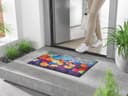wash+dry by Kleen-Tex Fußmatte Flowerlover | Mehrfarbig 3