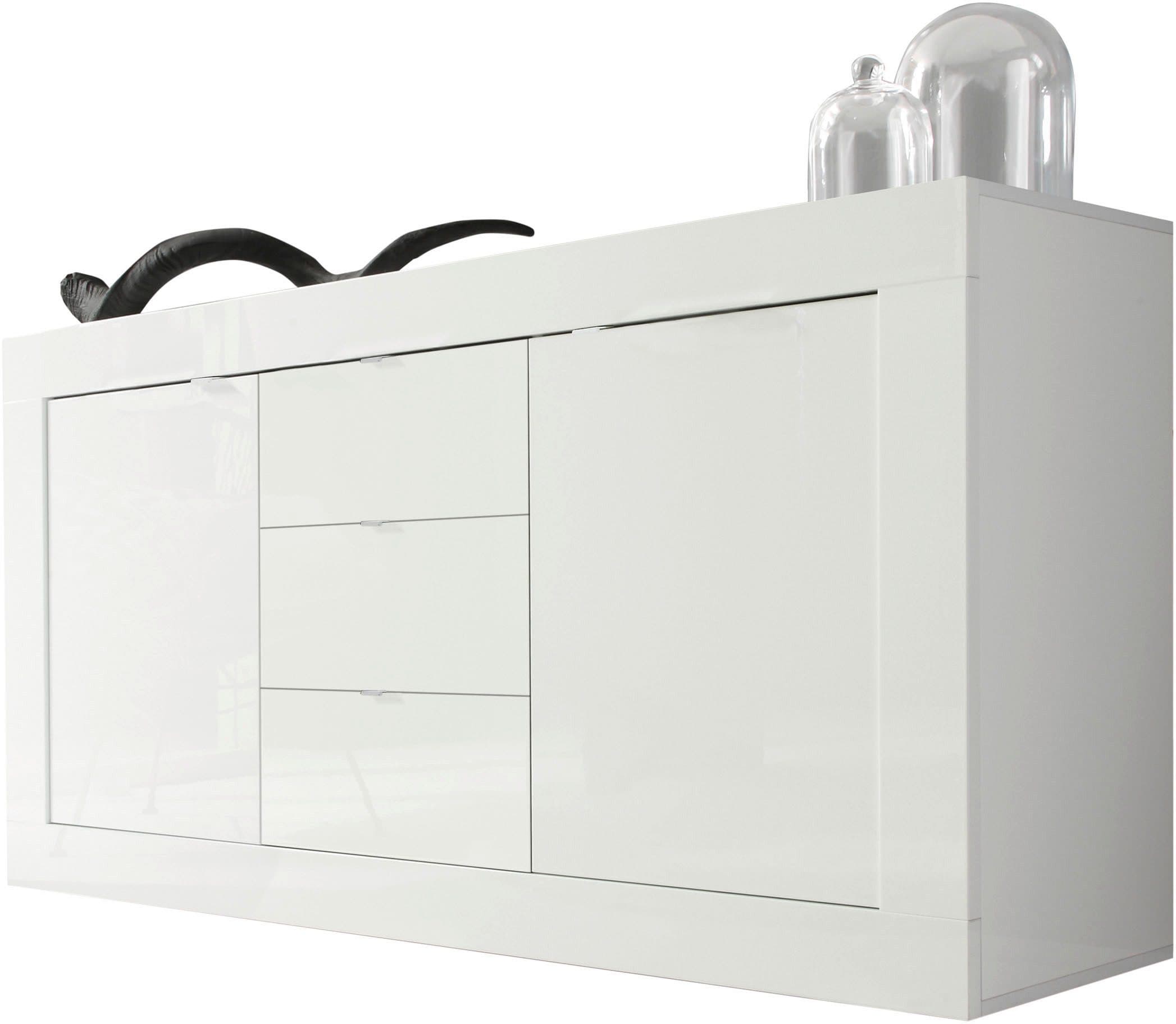 Home affaire Sideboard Basic | Weiß