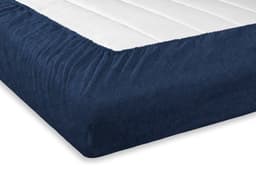 SETEX Feinbiber Spannbettlaken | Blau