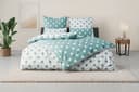 OTTO home Wendebettwäsche Dots | Blau