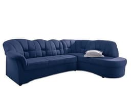 DOMO collection Ecksofa Papenburg | Blau