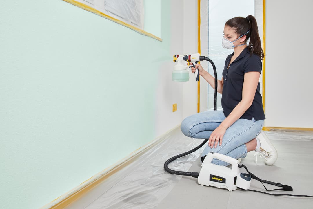 WAGNER Farbsprühpistole Wall Sprayer W 450 | Weiß