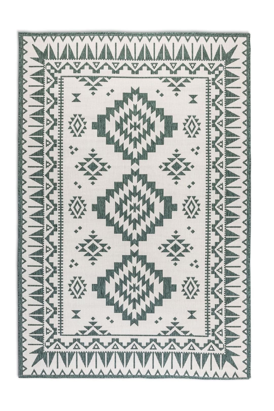 ELLE DECORATION Teppich Dynamic | Grün