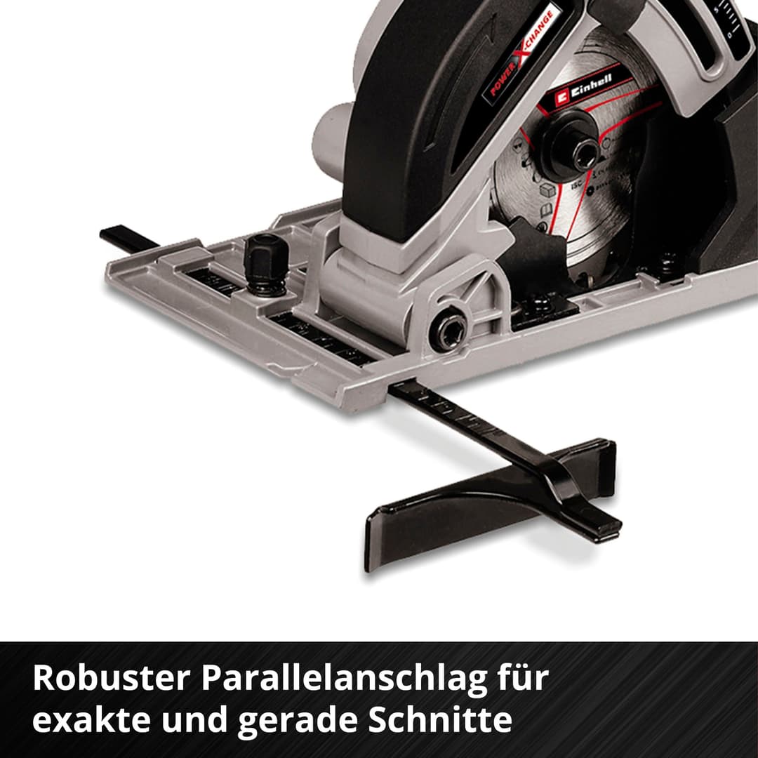 Einhell TE-CS 18/89 Li - Solo Akku-Handkreissäge | Rot