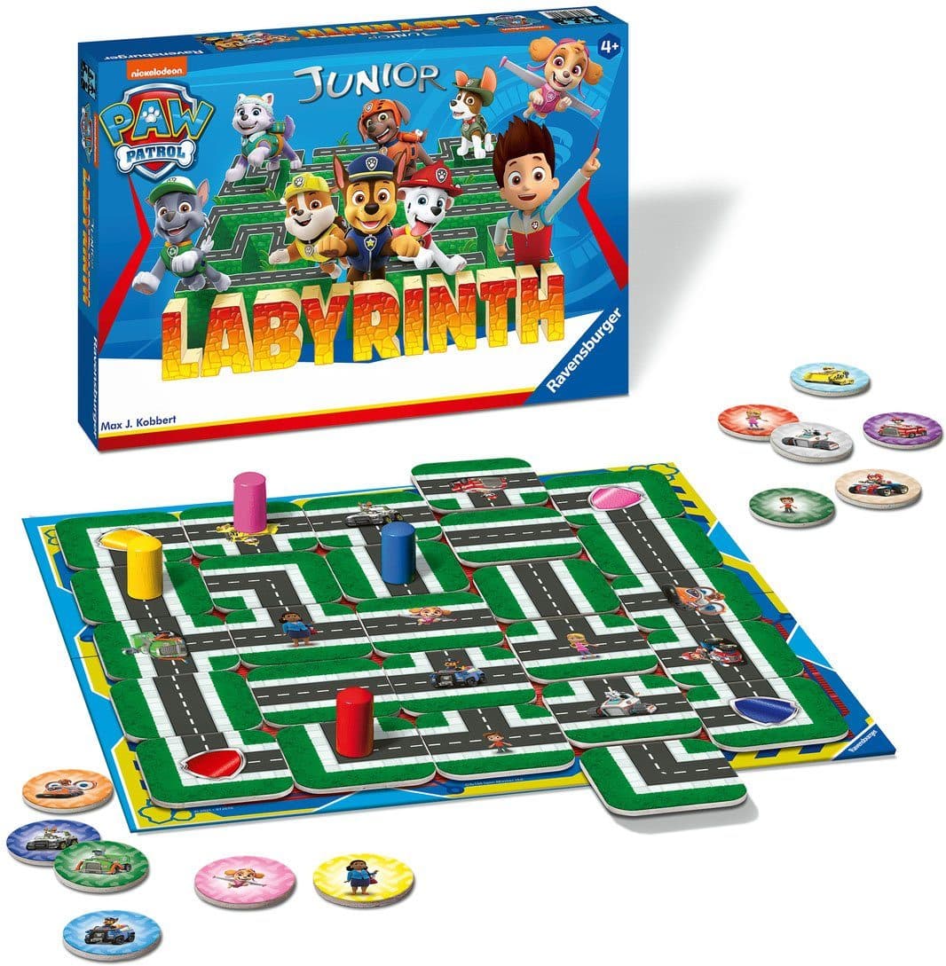 Ravensburger Spiel PAW Patrol Junior Labyrinth | Mehrfarbig