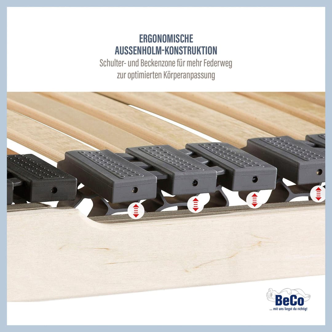 Beco Lattenrost Comfort Lux | Holztöne