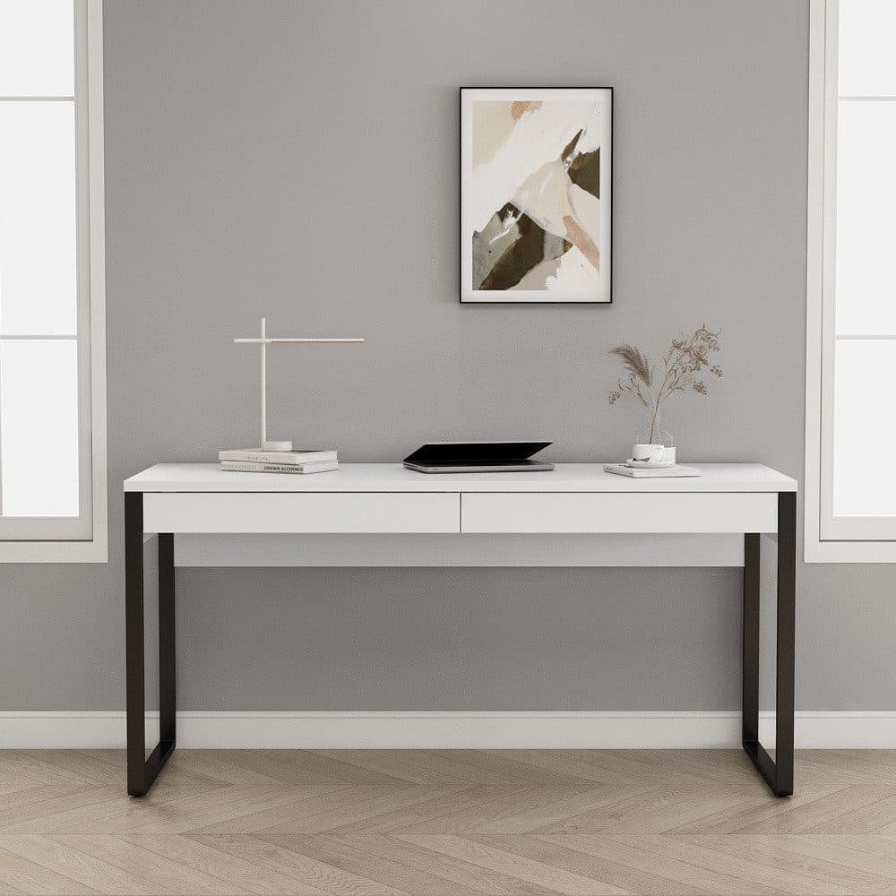 OTTO home Schreibtisch Moid | Weiß