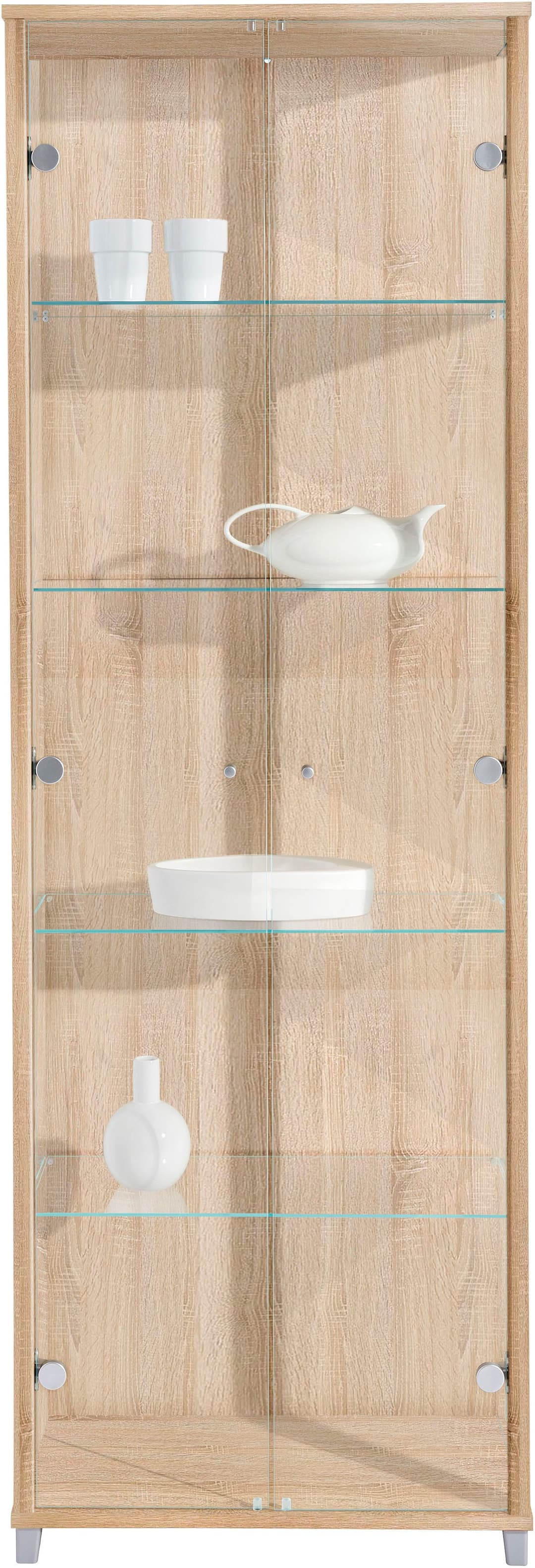 fif möbel Vitrine OPTIMA | Braun