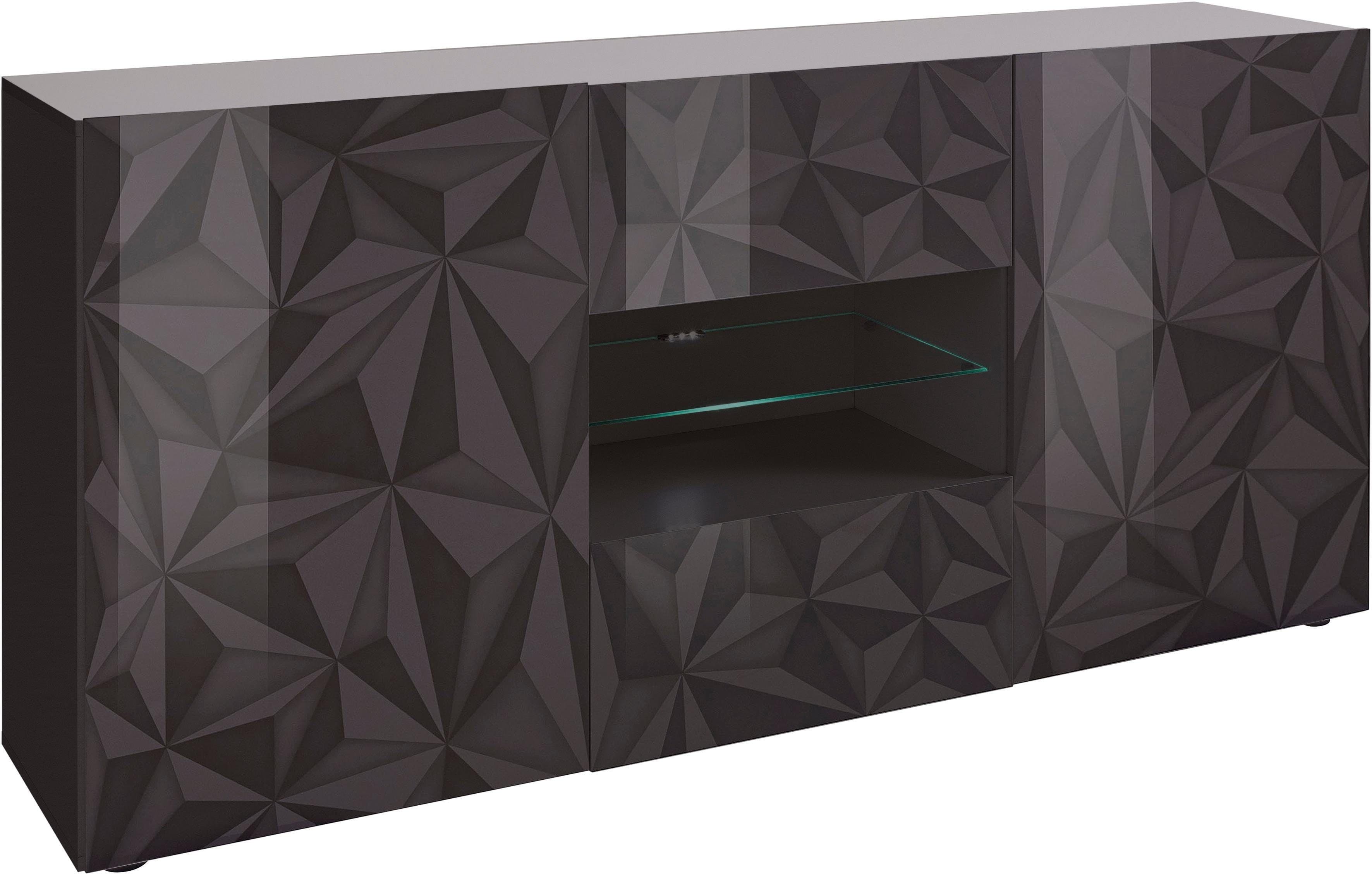 Home affaire Sideboard Prisma | Grau