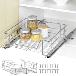 Maximex Auszug Ablagekorb | Silber