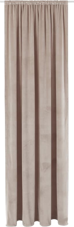 LeGer Home by Lena Gercke Vorhang Samt Ladina | Beige