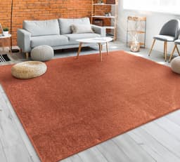 Paco Home Teppich Porto 890 | Kupfer
