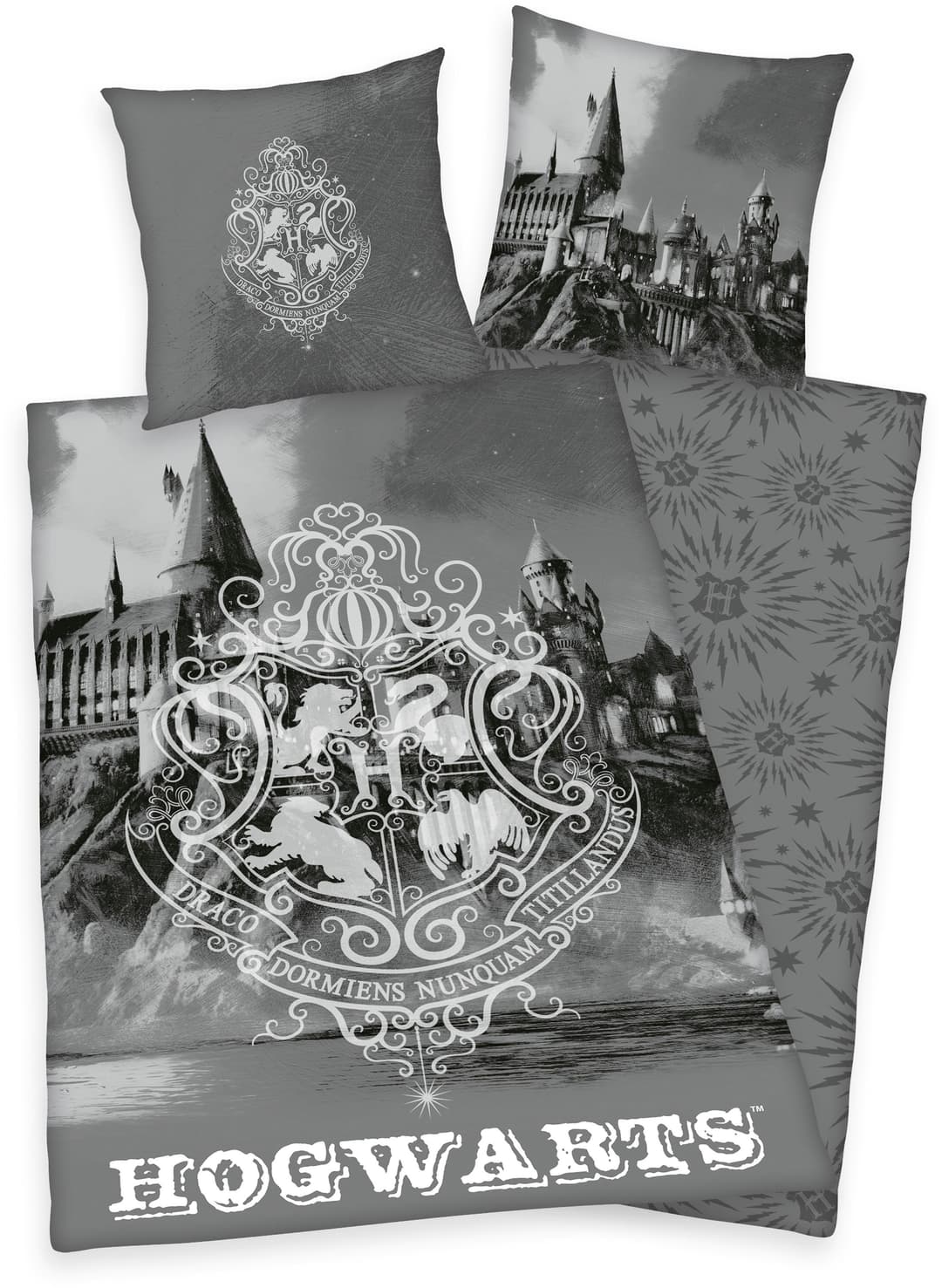 Harry Potter Bettwäsche Set | Mehrfarbig