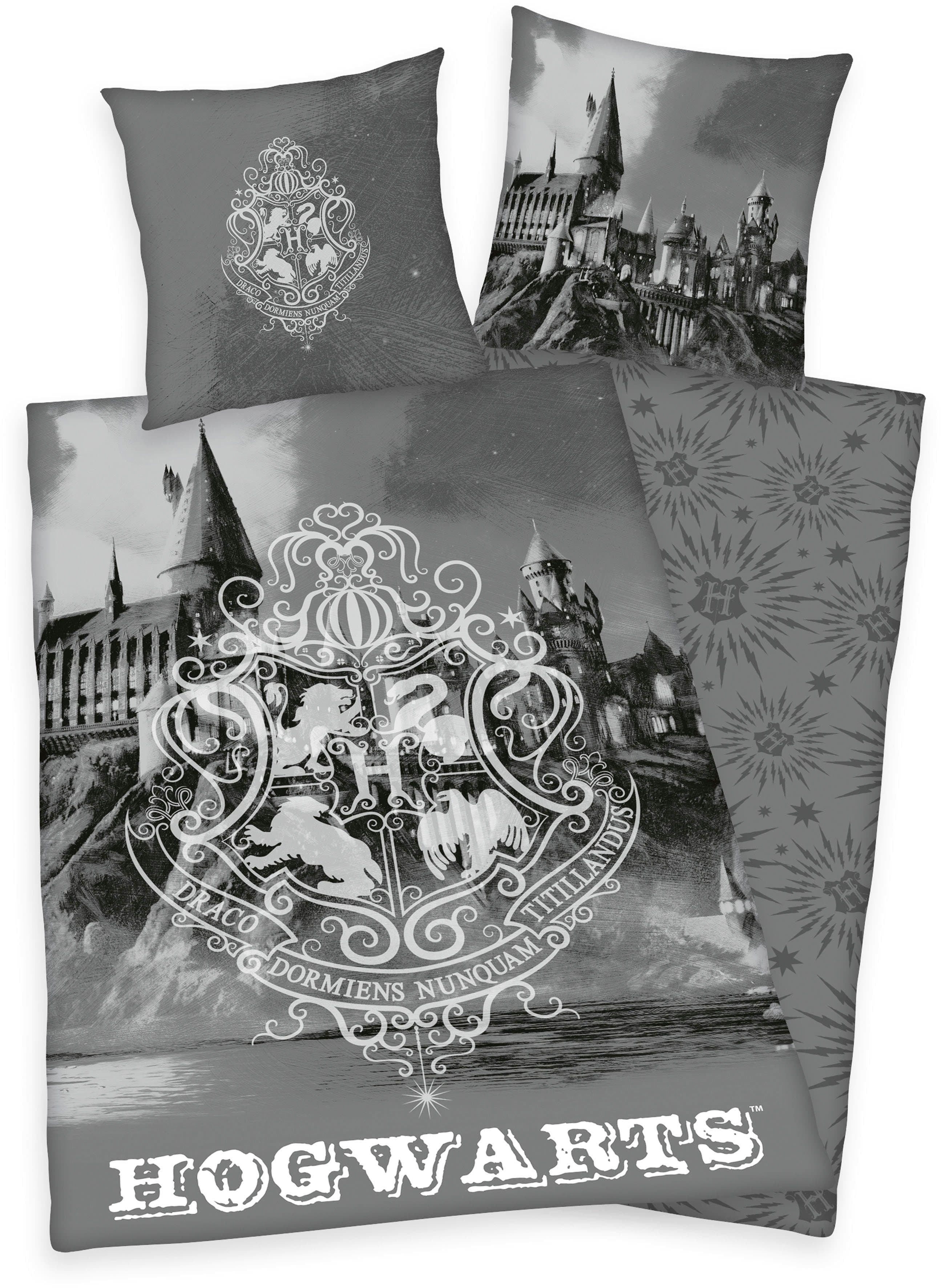Harry Potter Bettwäsche Set | Mehrfarbig